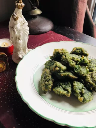 Beignets de blettes pour l’Immaculée