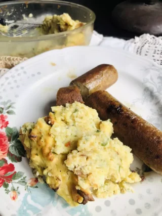 Gratin amish de pommes de terre aux oeufs