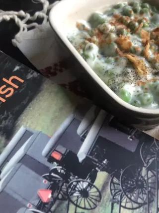 Petits pois à la crème