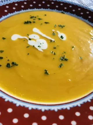 Velouté de courge butternut