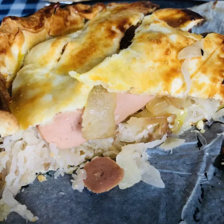 tourte de choucroute alsacienne9