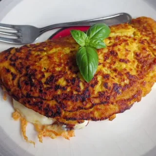 Crêpe Vénézuélienne (Cachapa) 11 Crêpe Végétalienne à la Crème de Champignons