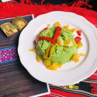 Soupe amish au « poulet » végétal et aux nouilles (vegan)