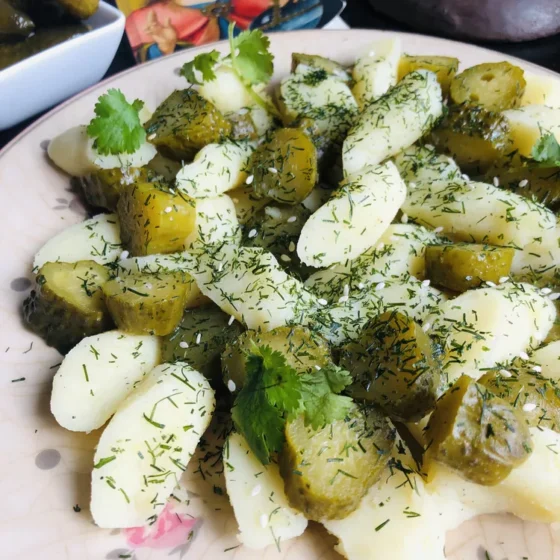 Pommes de terre et Cornichons