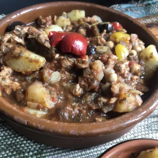 Ragoût pascal de « morue » (Vegan) 14 Pâques en Argentine