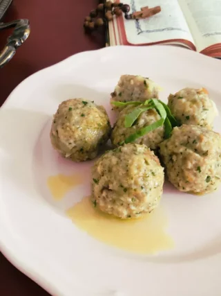 Boulettes de pain hutterites