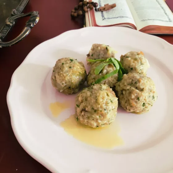 Boulettes de pain hutterites