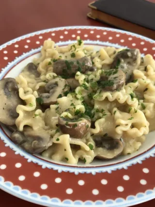 Champignons Stroganoff