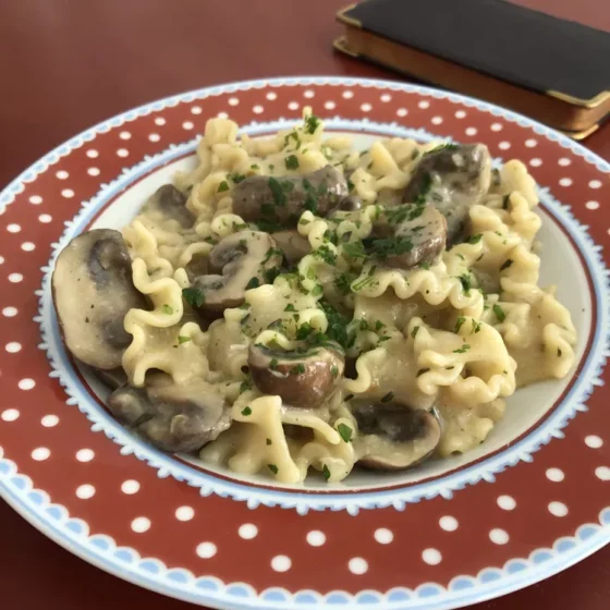 Champignons Stroganoff