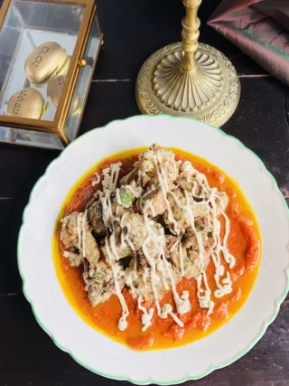 Chou-fleur frit à la crème de tomates, recette biblique