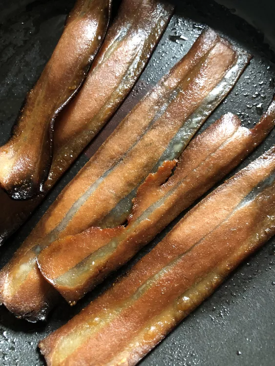 Salade champignons epinards bacon4