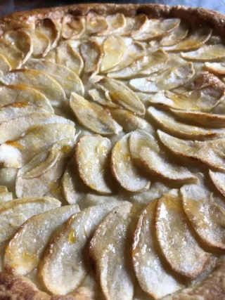 Tarte aux Pommes et au Miel