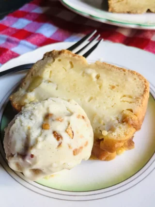 Gâteau normand aux pommes et au Calvados