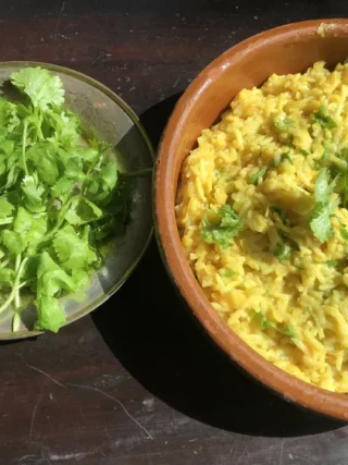 Khichdi: riz aux lentilles jaïn