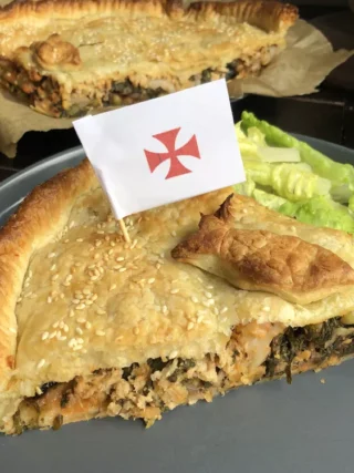 Tourte de « poisson » maltaise