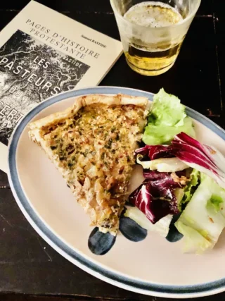 Tarte à l’oignon allemande Zwiebelkuchen (vegan)