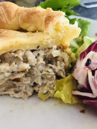 Tourte aux champignons de Thanksgiving (Vegan)