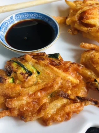 Beignets de légumes à la coréenne