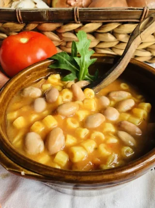 Pasta e fagioli veneziana 
