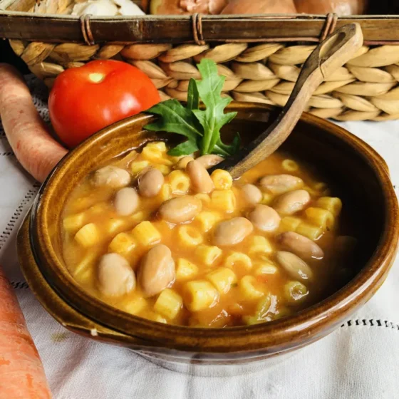 Pasta e fagioli veneziana 