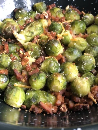 Gratin de choux de Bruxelles