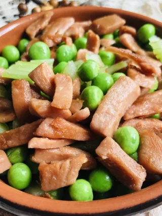Salade mennonite de petits pois
