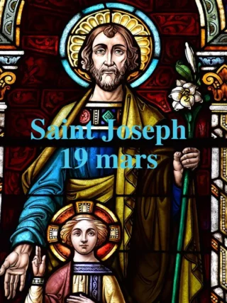 19 mars: Fête de Saint Joseph