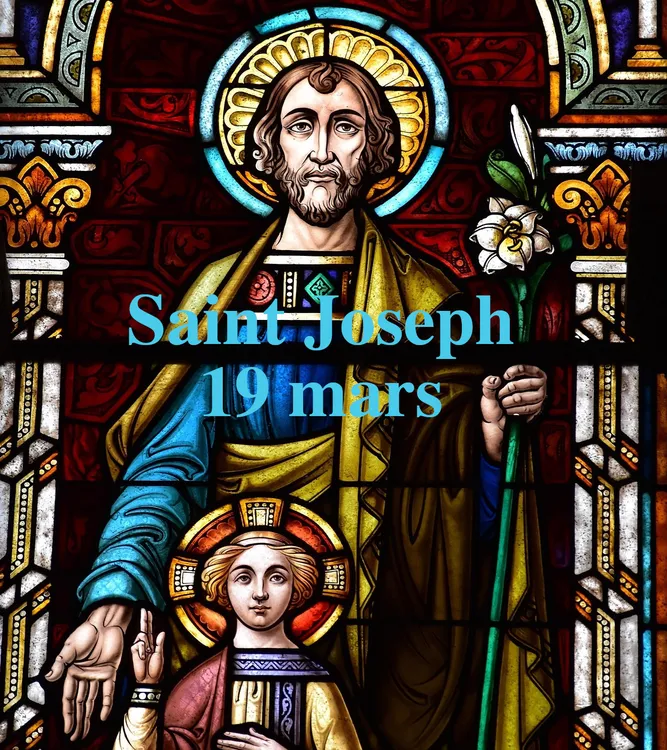 19 mars: Fête de Saint Joseph