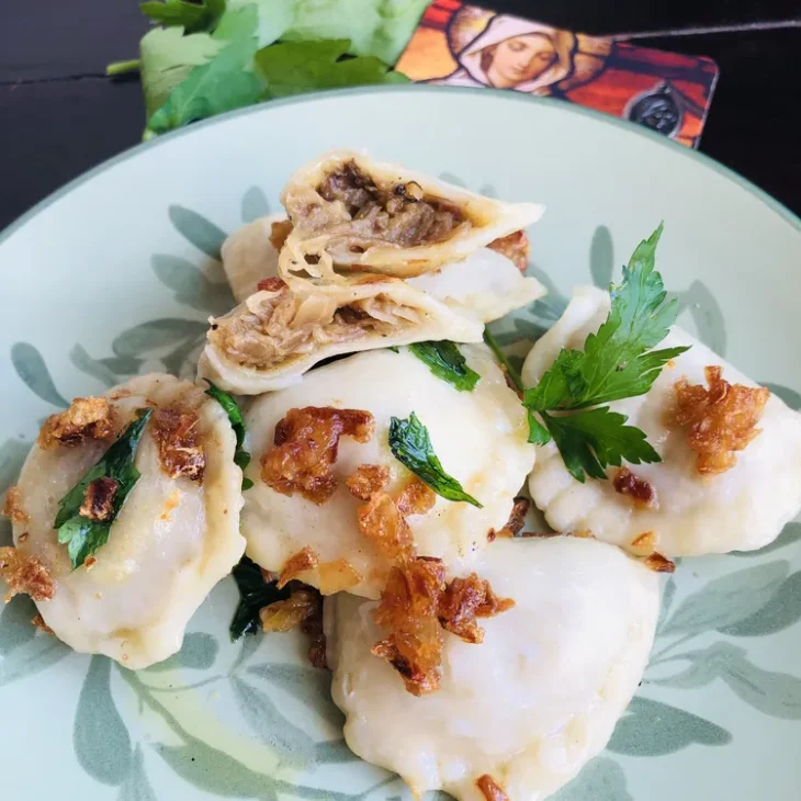 Mois de Mai, Mois de Marie 9 Pierogi z kapusta i grzybami Pierogi choux champignons29