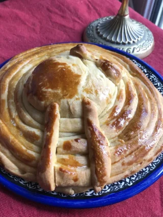 Recette du CHALLAH DES SEPT CIEUX pour CHAVOUOT