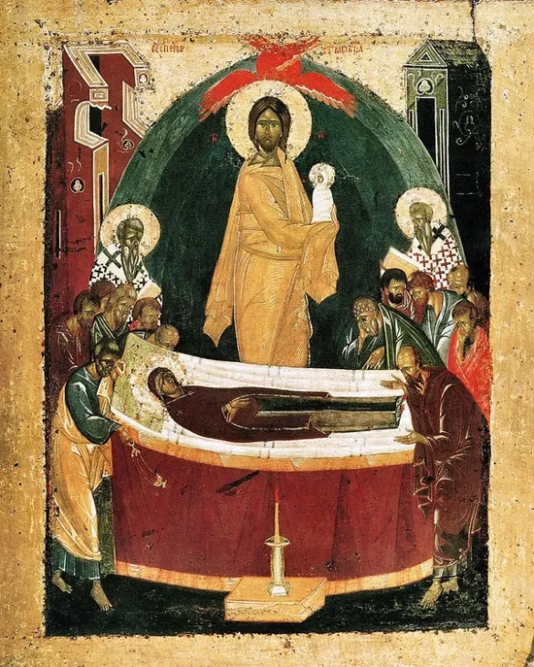 Fava grecque (purée de pois jaunes) 2 Dormition Theofanus uspenie