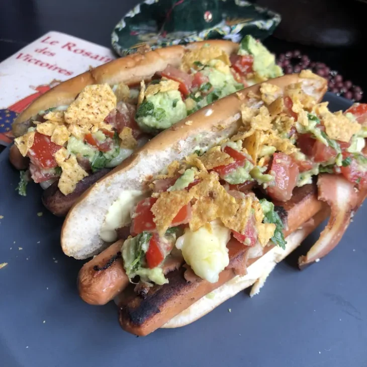Hot dog mexicain perritos calientes vegan14