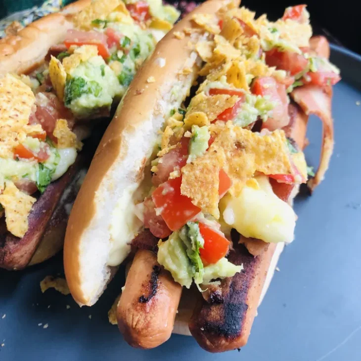 Hot dog mexicain perritos calientes vegan18