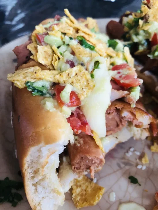 Hot dog mexicain perritos calientes vegan30