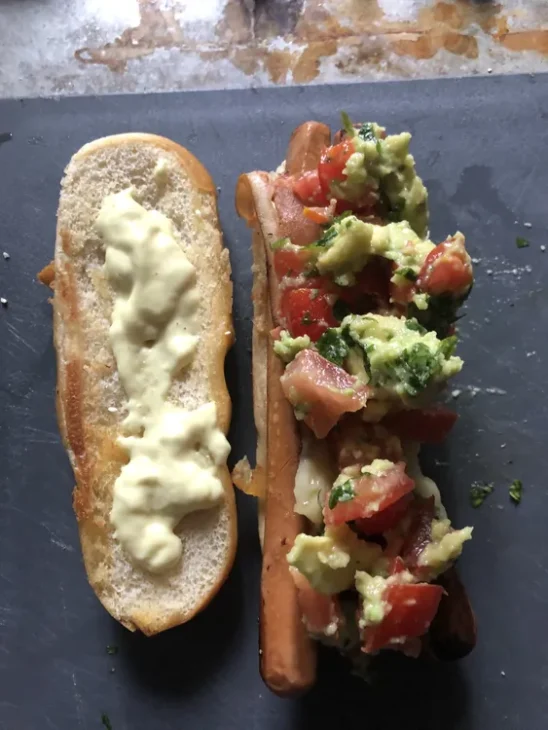Hot dog mexicain perritos calientes vegan5