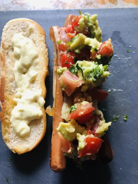 Hot dog mexicain perritos calientes vegan6