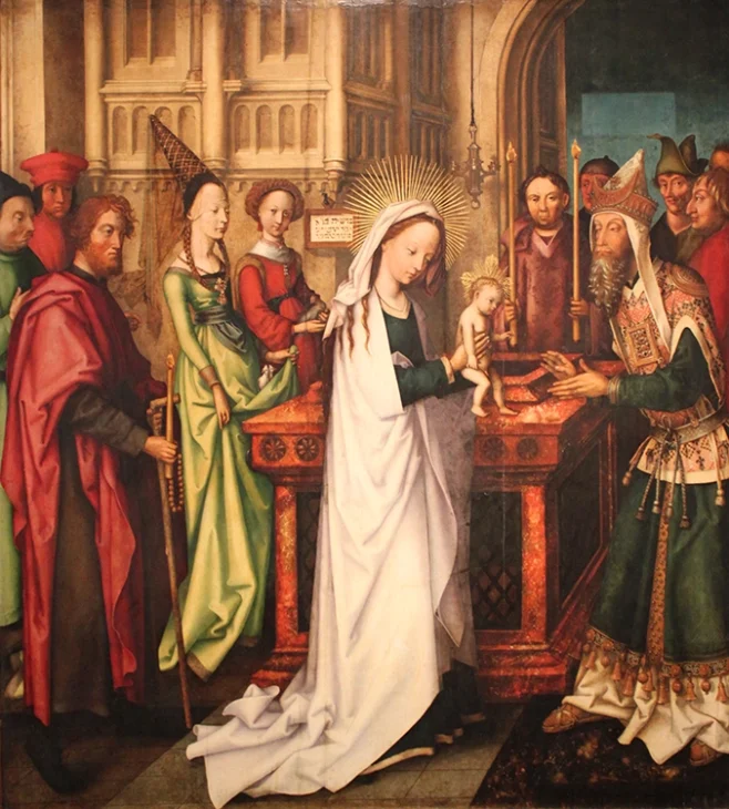 1501 Holbein d.A. Presentation of Jesus at the Temple anagoria