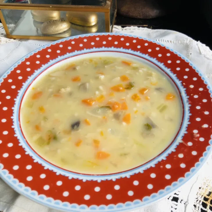 Soupe di galiña pour Pessah en version végétale 6 Sopi di galina Pessah soupe4 result