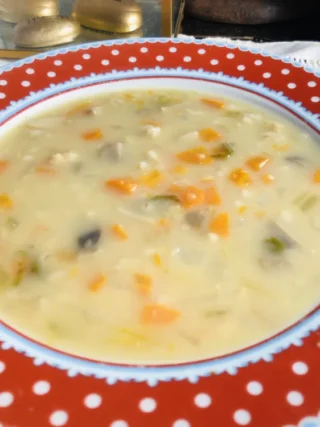 Soupe di galiña pour Pessah en version végétale