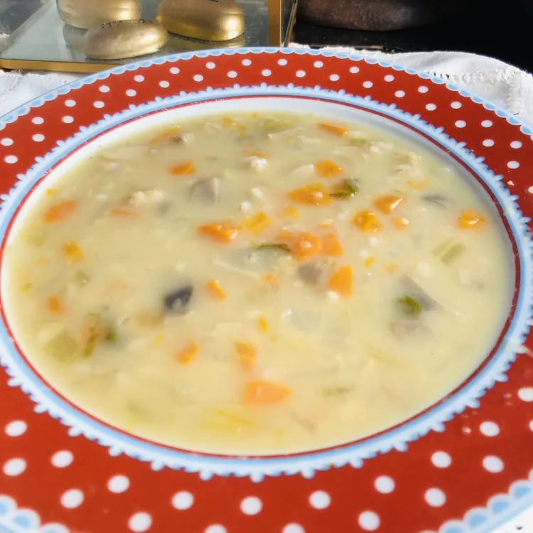 Soupe di galiña pour Pessah en version végétale