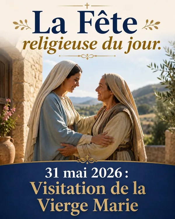31 Mai Fête de La Visitation