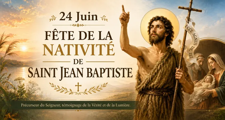 24 Juin: Fête de Saint Jean Baptiste