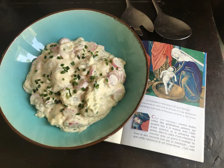 Salade pommes de terre radis2