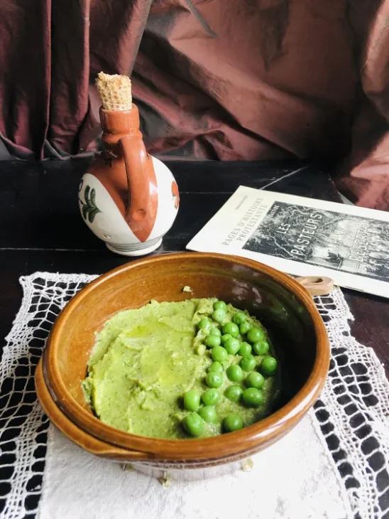 Dossier: A la table des réformateurs 6 Puree petits pois Luther2
