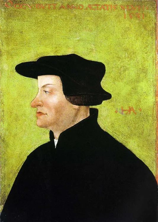 L'histoire de la "soupe au lait de Kappel" 1 Ulrich Zwingli 1